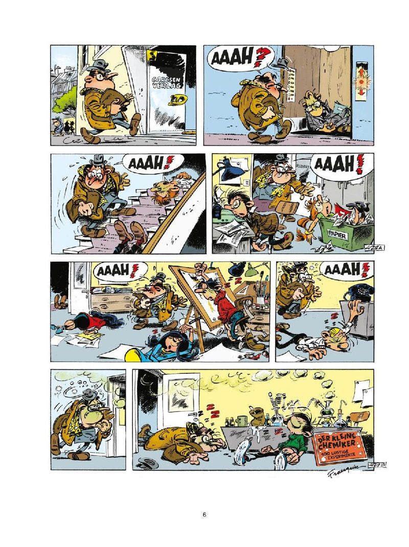 Gaston Neuedition 8: Donnernde Dummheiten (Innenansicht)