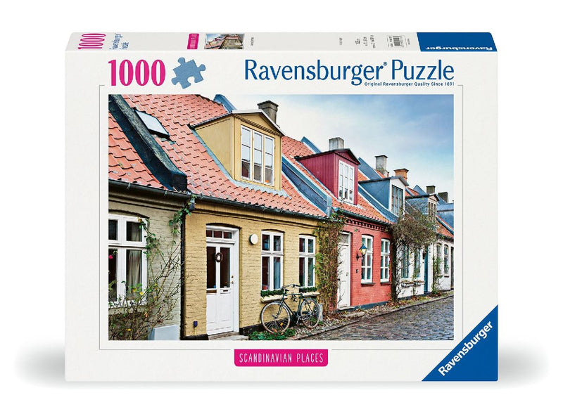 Erwachsenenpuzzle 1000 Teile - Häuser in Aarhus, Dänemark