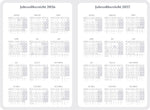 Wochenkalender 2027 - Green