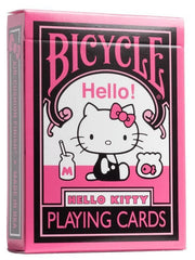Bicycle Hello Kitty - Black and Pink (Designer Spielkarten, Poker, Skat...)