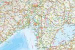 Reise Know-How Landkarte Südschweden, Südnorwegen 1:875.000 (Innenansicht)