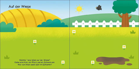 Stickerspaß für kleine Hände - Bauernhof