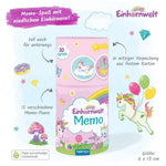 Trötsch Memo Spiel Einhornwelt (Innenansicht)