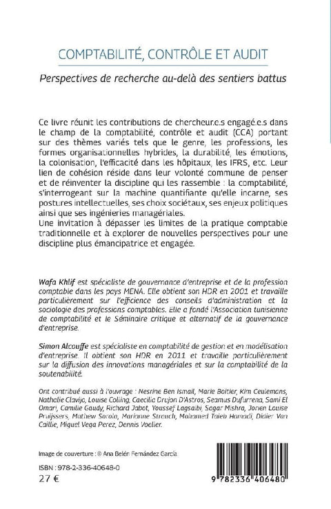 Comptabilité, contrôle et audit