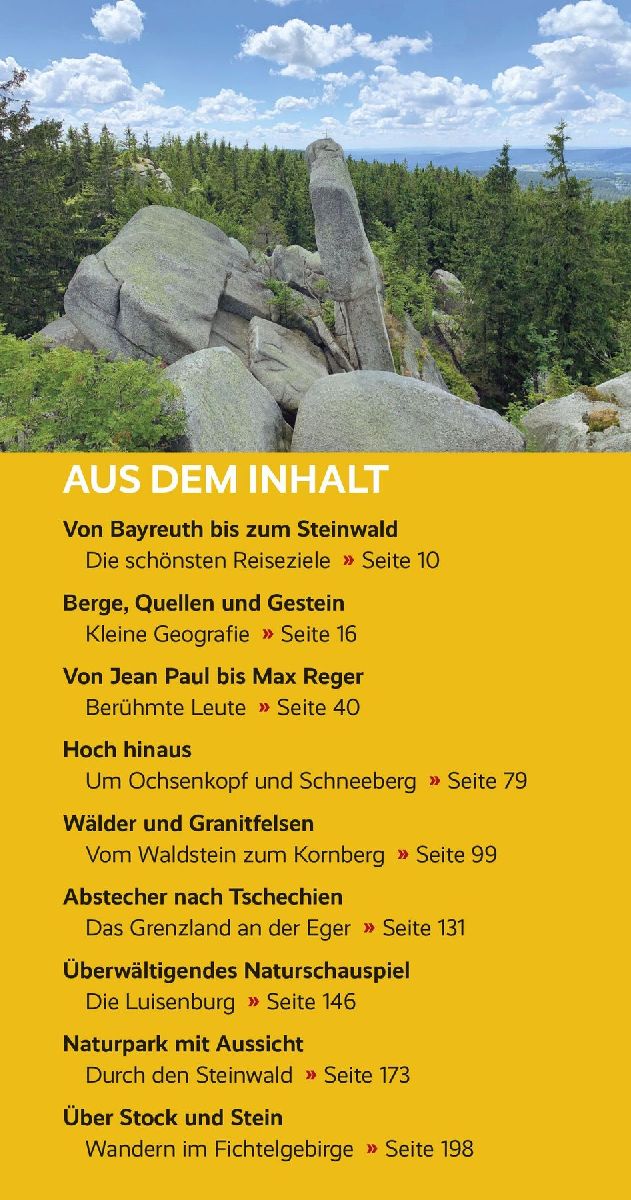 TRESCHER Reiseführer Fichtelgebirge (Innenansicht)