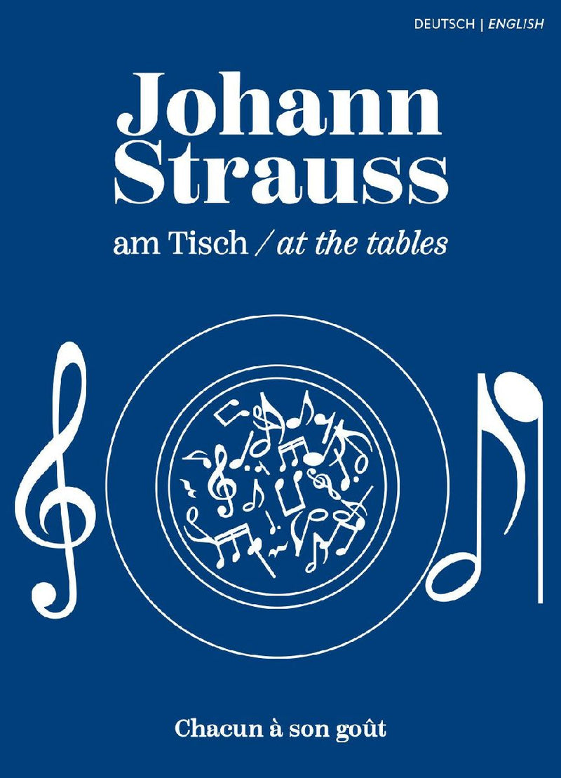 Johann Strauss am Tisch/ at the tables