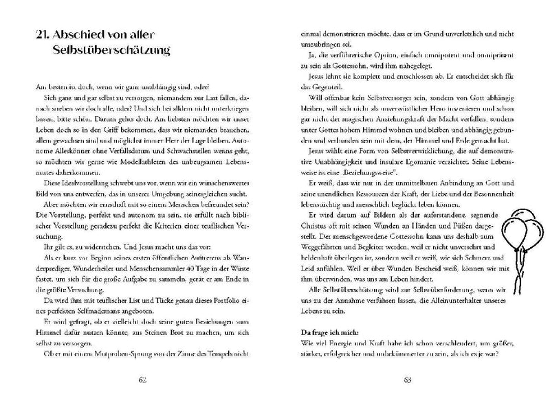 Wer loslässt, hat die Hände frei (Innenansicht)