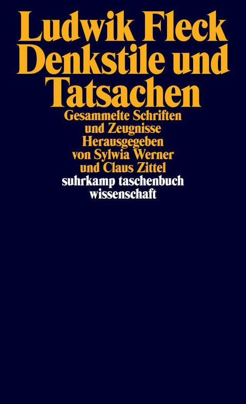 Denkstile und Tatsachen