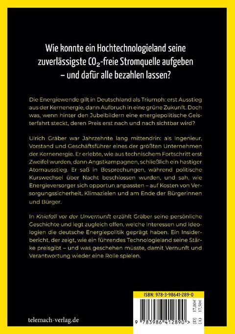 Kniefall vor der Unvernunft