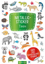 Metallic-Sticker Tiere
