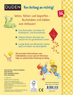 Duden 36+: A bis Z und 1 bis 10 (Rückseite)