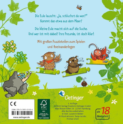 Die kleine Eule. Mein erster Puzzlespaß