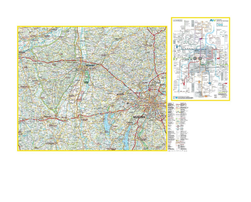 Falk Stadtplan Extra Augsburg 1:20.000 (Innenansicht)