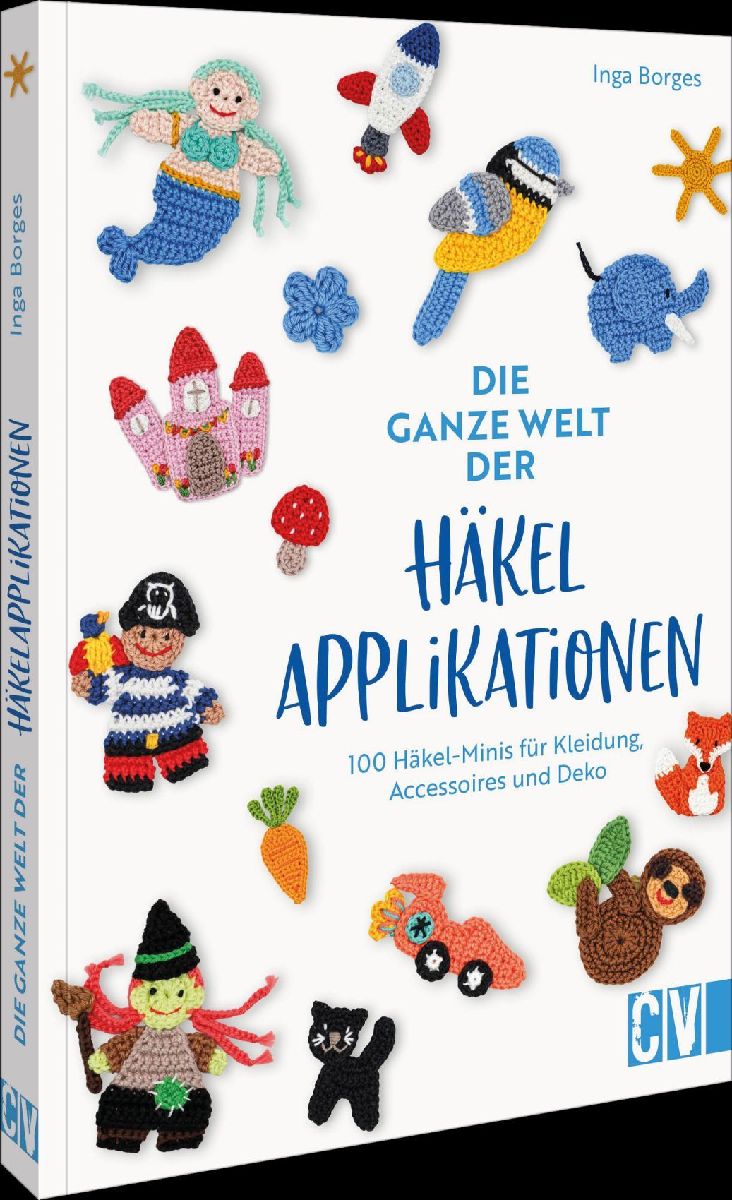 Die ganze Welt der Häkelapplikationen
