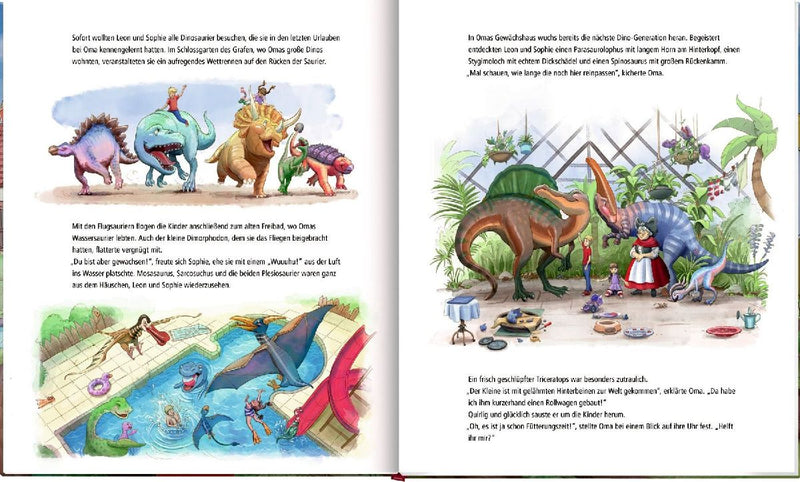 Dinosaurier auf dem Bauernhof (Bd. 4) (Innenansicht)
