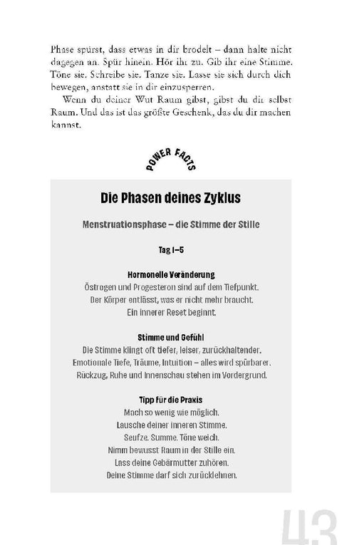 Vulva Voice. Starke Stimme. Starke Frau