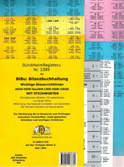 DürckheimRegister® BiBu-BILANZBUCHHALTUNG für SteuerRichtlinien mit Stichworten