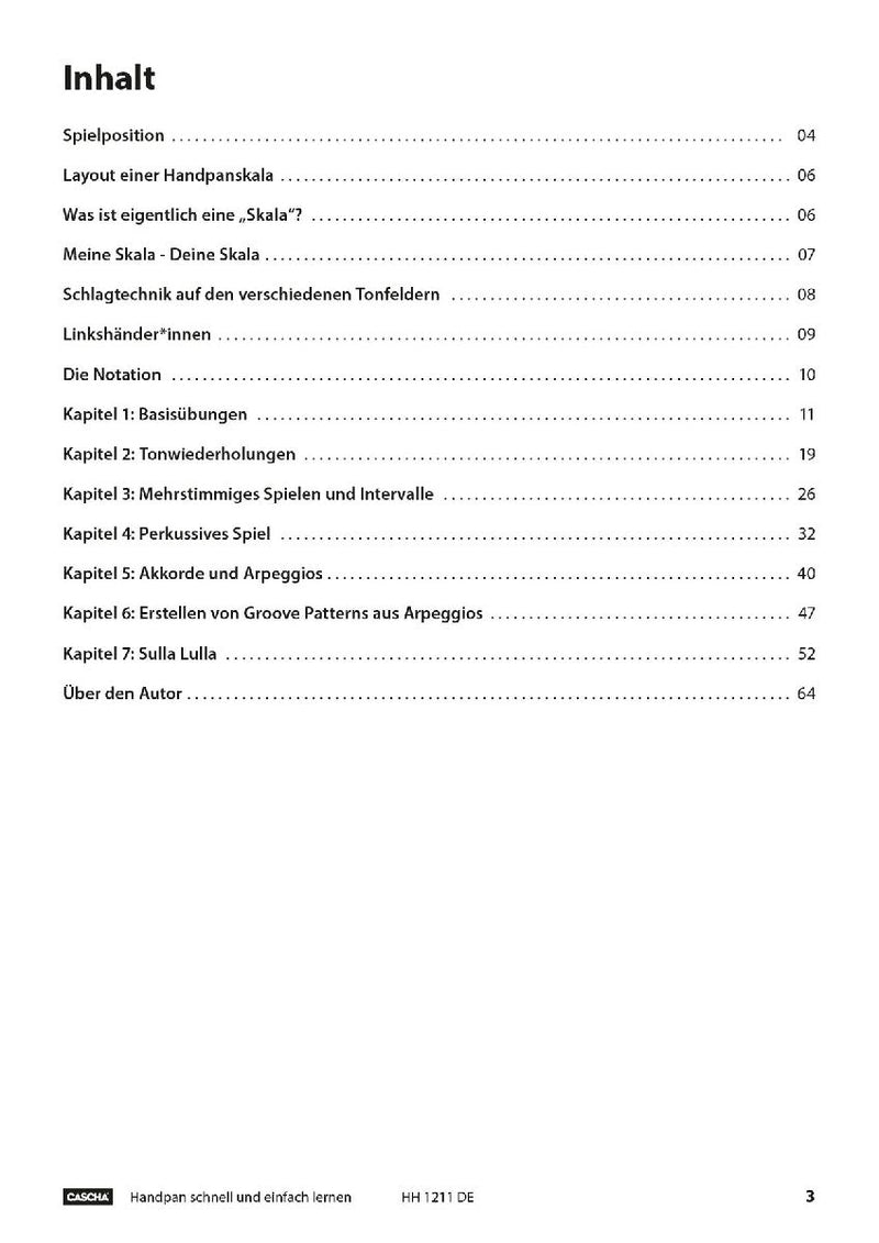 Handpan schnell und einfach lernen (Innenansicht)