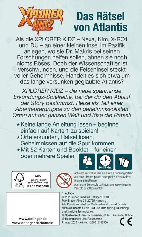 Xplorer Kidz. Das Rätsel von Atlantis