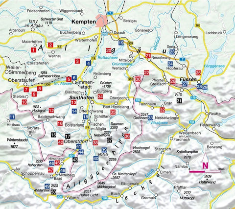 Leichte Wanderungen im Allgäu