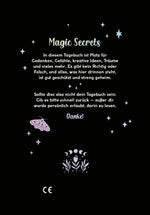 My Secret Journal | Tagebuch mit Schloss (Rückseite)