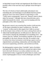 Architecture Is a Tool to Improve Lives