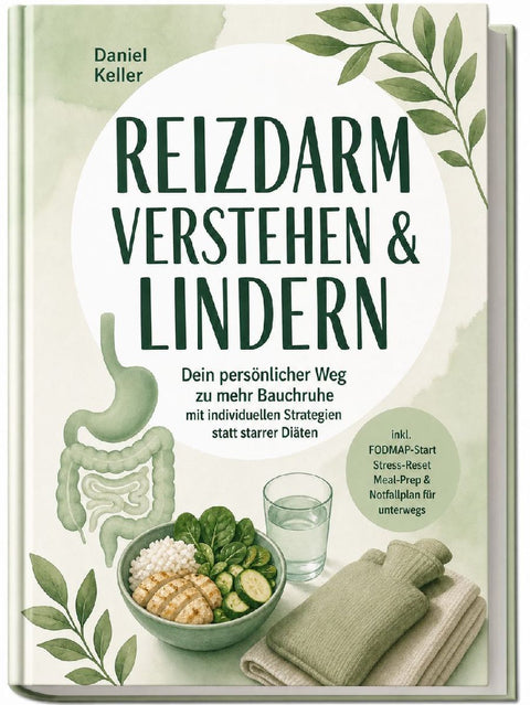 Reizdarm verstehen & lindern: Dein persönlicher Weg zu mehr Bauchruhe - mit individuellen Strategien statt starrer Diäten - inkl. FODMAP-Start, Stress-Reset, Meal-Prep & Notfallplan für unterwegs