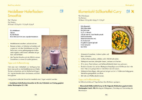 Meal Prep zuckerfrei