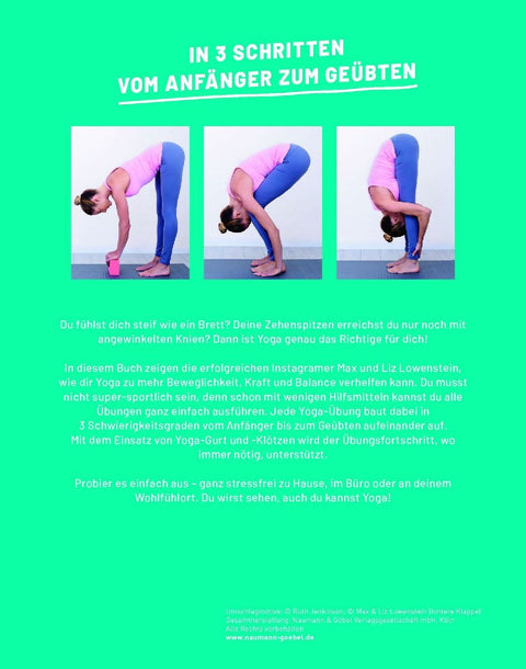 Yoga für Ungelenkige I Das Buch für Anfänger