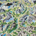 freytag & berndt Straßenkarte Tirol - Dolomiten - Gardasee - Panorama 1:450.000 (Innenansicht)