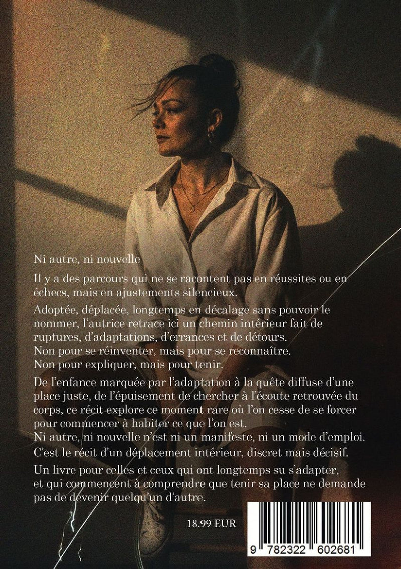 Ni autre ni nouvelle (Rückseite)