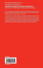Explorations in the History of Machines and Mechanisms