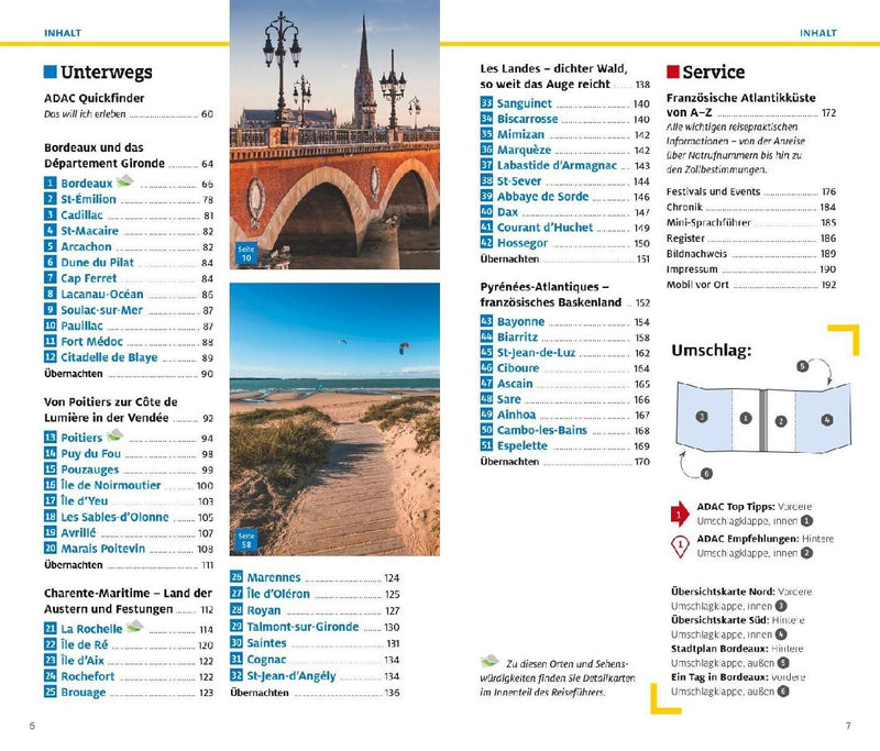 ADAC Reiseführer plus Französische Atlantikküste (Innenansicht)