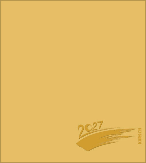 Foto-Malen-Basteln Bastelkalender gold 2027