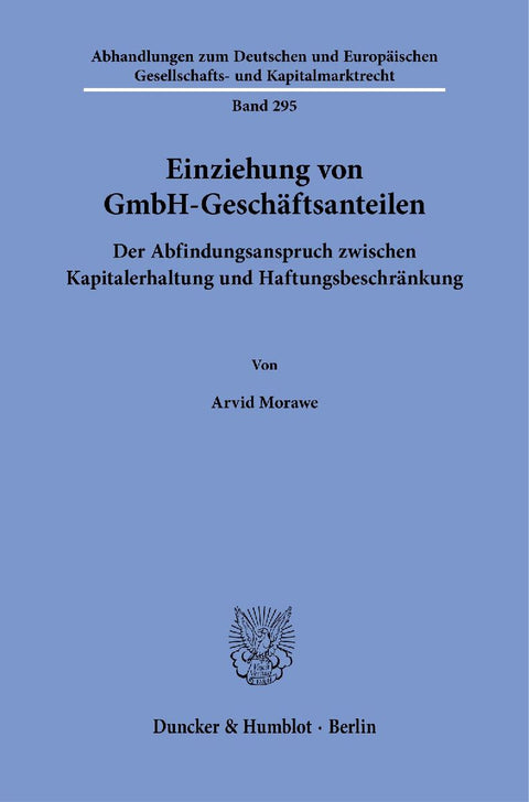 Einziehung von GmbH-Geschäftsanteilen
