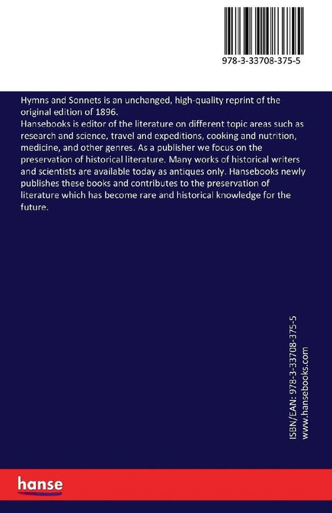 Hymns and Sonnets