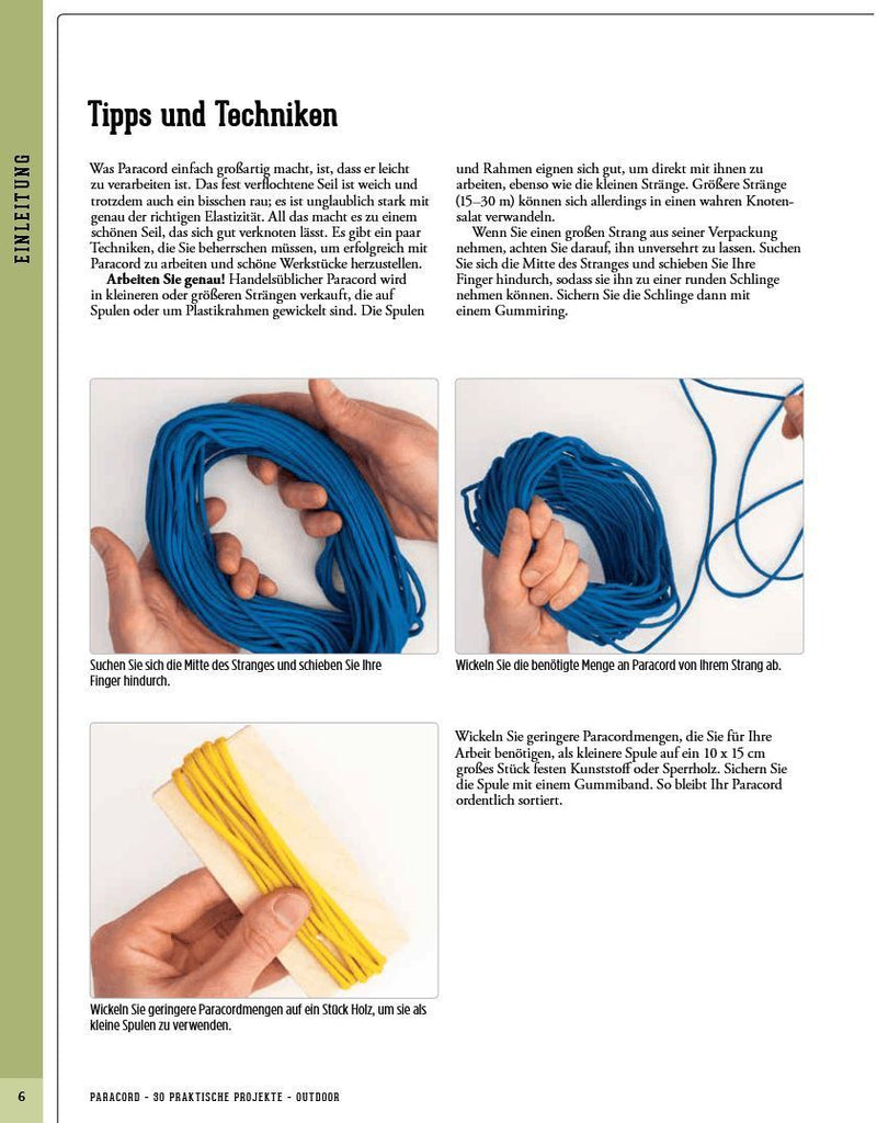 Paracord - 30 praktische Projekte (Innenansicht)