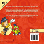 Pinos Kinderratebücher: Berufe, die uns in der Stadt begegnen + Pino der Papagei Plüschtier Bundle