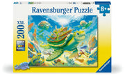 Kinderpuzzle 200 XXL Teile - Magische Tiefsee