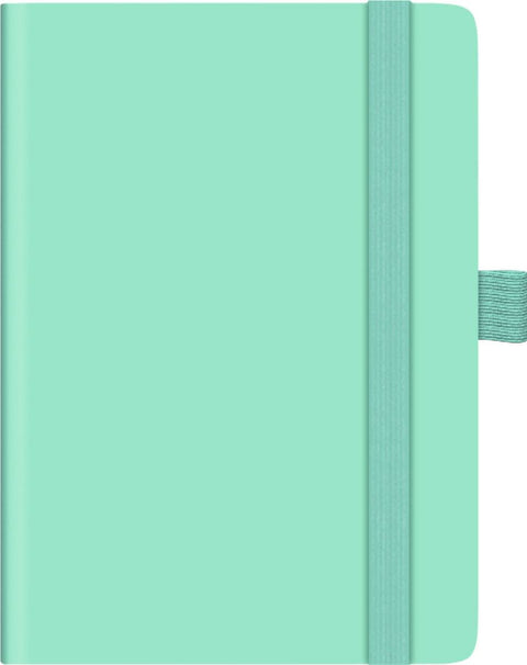 BRUNNEN 1073266527 Taschenkalender Kompagnon Mod. 732 66 2027 A6, Kunststoff, hellgrün