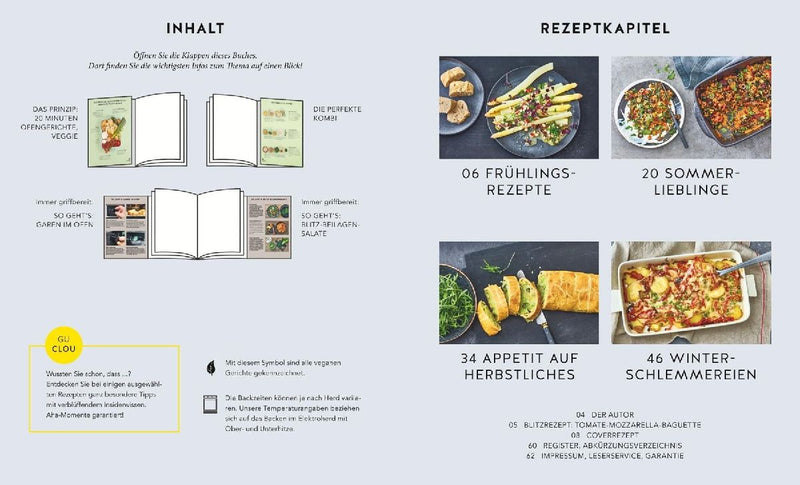 20 Minuten Ofengerichte vegetarisch (Innenansicht)