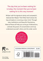 How to Focus (Rückseite)