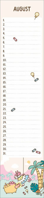 Pusheen Geburtstagskalender Langplaner