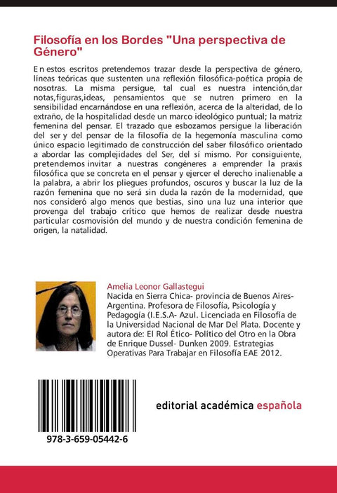 Filosofía en los Bordes "Una perspectiva de Género"