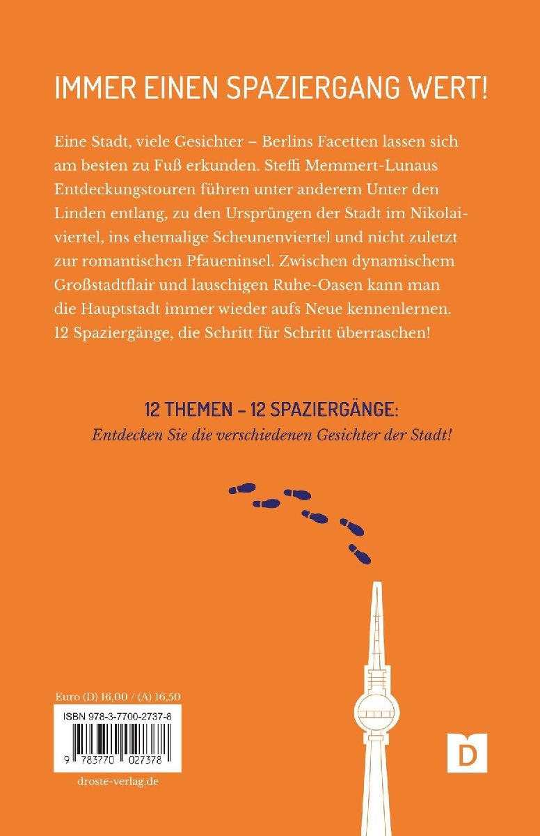 Zu Fuß durch Berlin (Rückseite)
