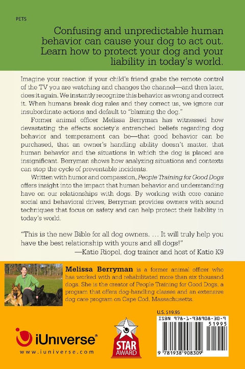 People Training for Good Dogs