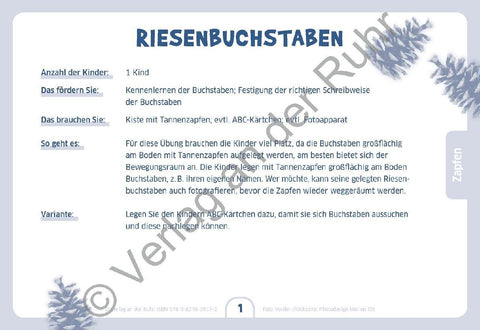 Kita-Kinder-Lernspielkisten. 50 Ideen für Entdeckungen mit Naturmaterialien