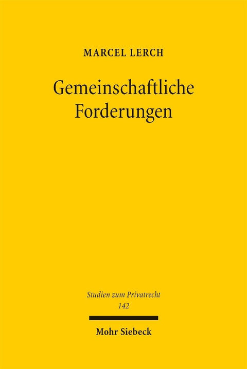 Gemeinschaftliche Forderungen