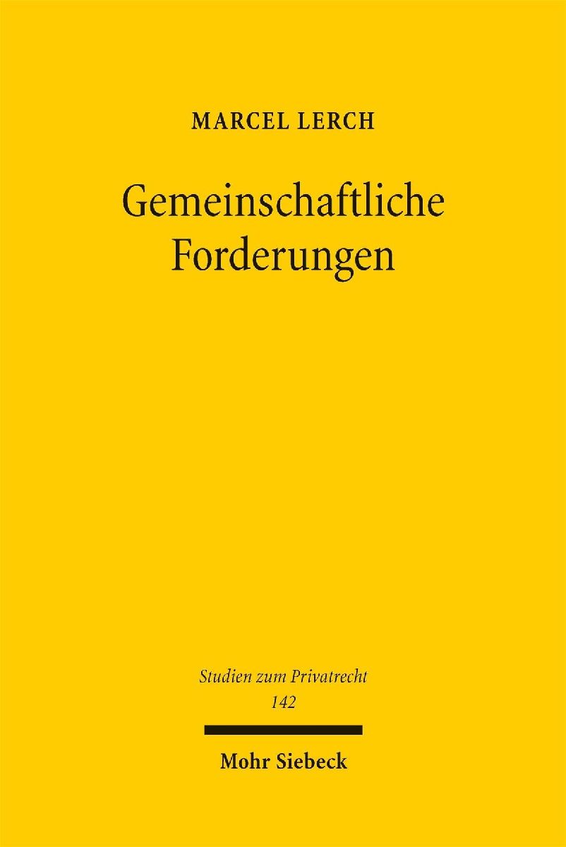 Gemeinschaftliche Forderungen