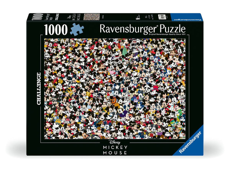Erwachsenenpuzzle 1000 Teile - Disney Micky Maus - Challenge